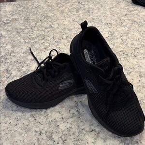 Skechers Women’s Black Mesh Sneakers